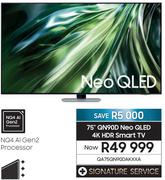 Samsung 75" QN90D Neo QLED 4K HDR Smart TV QA75QN90DAKXXA