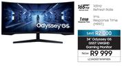 Samsung 34" Odyssey G5 G55T UWQHD Gaming Monitor LC34G55TWWPXEN
