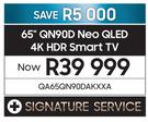 Samsung 65" QN90D Neo QLED 4K HDR Smart TV QA65QN90DAKXXA