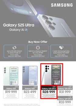 Samsung : Galaxy S25 Ultra (21 March - 06 April 2025), page 1
