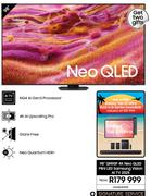 Samsung 98" QN90F 4K Neo QLED Mini LED Vision AI TV 2025 QA98QN90F+Tab S11 Ultra+Q-Series Soundbar