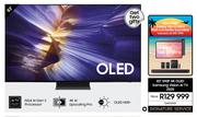 Samsung 83" 4K OLED Vision AI TV 2025 QA83S90F Free Galaxy Tab S11 Ultra+Q-Series Soundbar