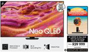 Samsung 65" 4K Neo QLED Mini LED Vision AI TV 2025 QA65QN90F+Galaxy Watch Ultra+B-Series Soundbar