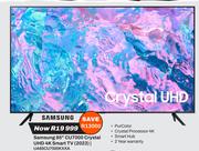 Samsung 85" CU7000 Crystal UHD 4K Smart TV 2023 UA85CU7000KXXA