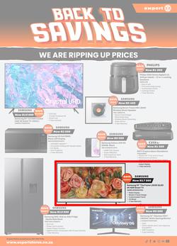 Expert Stores : Back To Savings (24 January - 09 February 2025), page 1