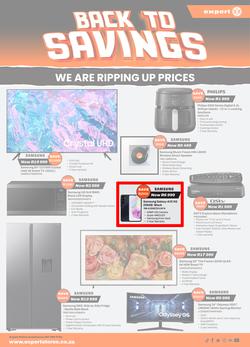 Expert Stores : Back To Savings (24 January - 09 February 2025), page 1