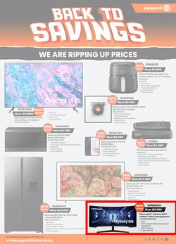 Expert Stores : Back To Savings (24 January - 09 February 2025), page 1