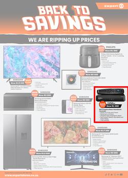 Expert Stores : Back To Savings (24 January - 09 February 2025), page 1