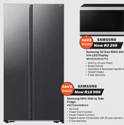 Samsung 564L Side By Side Fridge RS57DG4000B4FA