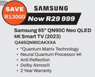 Samsung 65" QN90C Neo QLED 4K Smart TV 2023 QA65QN90CAKXXA
