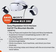 Sony Ply Station VR2 & Horizon Call Of The Mountain Bundle