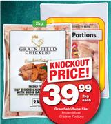 Grainfield/Supa Star Frozen Mixed Chicken Portions-2kg Each