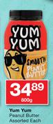 Yum Yum Peanut Butter-800g