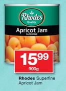 Rhodes Superfine Apricot Jam-900g