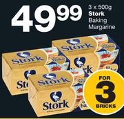 Stork Baking Margarine-3x500g