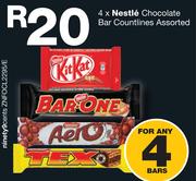 Nestle Chocolate Bar Countlines Assorted-Any 4