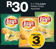 Lay's Potato Chips Assorted-3x125g