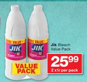 Jik Bleach Value Pack-2x1ltr Per Pack