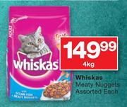 Whiskas Meaty Nuggets Assorted-4kg