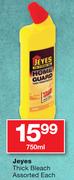 Jeyes Thick Bleach Assorted-750ml