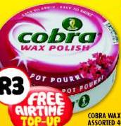 Cobra Wax Polish Assorted-400Ml