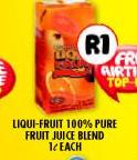 Liqui-Fruit 100% Pure Fruit Juice Blend-1Ltr