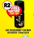 Axe Deodorant For Men Assorted