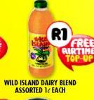 Wild Island Dairy Blend Assorted-1Ltr