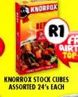 Knorrox Stock Cubes Assorted-24's