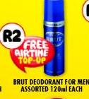 Brut Deodorant For Men Assorted-120Ml