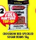 Crossbow Red Speckled Sugar Beans-5Kg