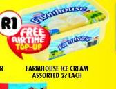 Farmhouse Ice Cream Assorted-2Ltr