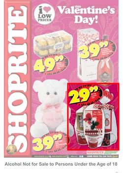 Shoprite KwaZulu- Natal : Valentine's Day ! ( 03 Feb - 14 Feb 2014 ), page 1
