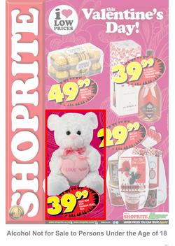 Shoprite KwaZulu- Natal : Valentine's Day ! ( 03 Feb - 14 Feb 2014 ), page 1