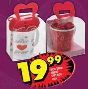 Mug With Heart Gift Box-Each