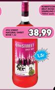 4th Street-Natural Sweet Rose-1.5ltr