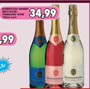 Robertson Winery Brut/Rose/Sparkling Wine-750ml Each