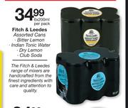 Fitch & Leedes Assorted Cans-6 x 200ml Per Pack