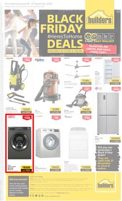Builders Zambia : Black Friday (24 November - 27 November 2020), page 1