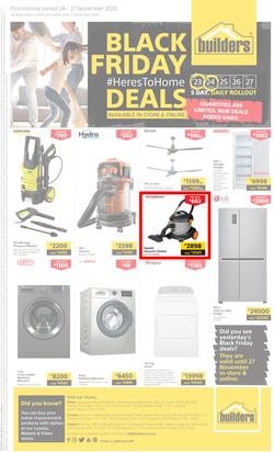 Builders Zambia : Black Friday (24 November - 27 November 2020), page 1