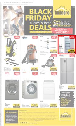 Builders Zambia : Black Friday (24 November - 27 November 2020), page 1