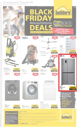 Builders Zambia : Black Friday (24 November - 27 November 2020), page 1