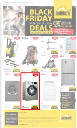 Builders Zambia : Black Friday (24 November - 27 November 2020), page 1
