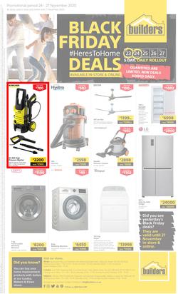 Builders Zambia : Black Friday (24 November - 27 November 2020), page 1