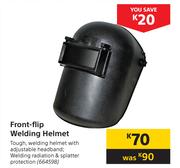 Front Flip Welding Helmet With Adjustable Headband