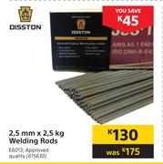 Disston 2.5mm Welding Rods E6013-2.5Kg