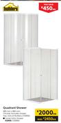 Builders Corner Entry Shower