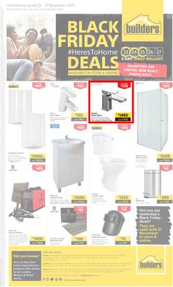 Builders Zambia : Black Friday (25 November - 27 November 2020), page 1