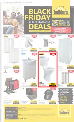 Builders Zambia : Black Friday (25 November - 27 November 2020), page 1