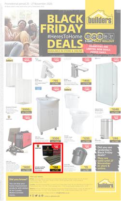 Builders Zambia : Black Friday (25 November - 27 November 2020), page 1